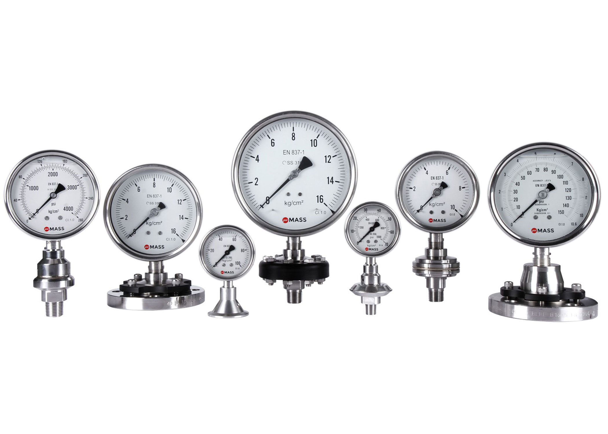 Mass Make Pressure Gauge Manufacturers and Suppliers in Pune